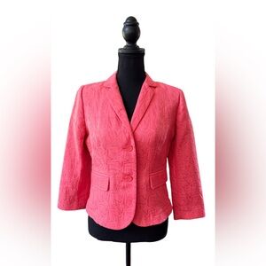 Princess Vera Wang: Vibrant Coral Blazer for Women